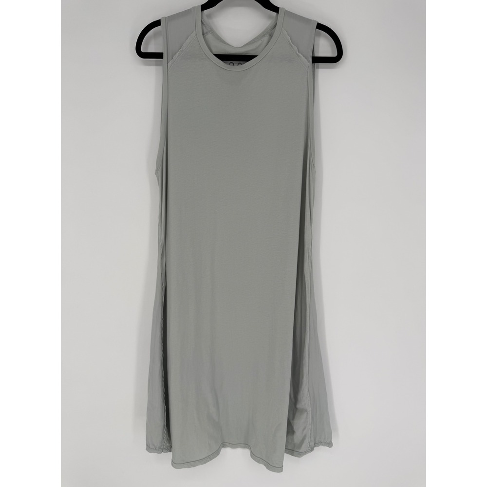 PETE & GRETA T-SHIRT DRESS MINT GREEN LIGHTWEIGHT AIRY LARGE - NOTE FLAWS